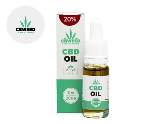 Olio CBD 20% (Olio di oliva) (10ml) - Cbweed
