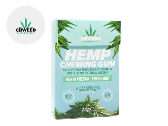 Chewing Gum Hemp CBD 5% - CBWeed