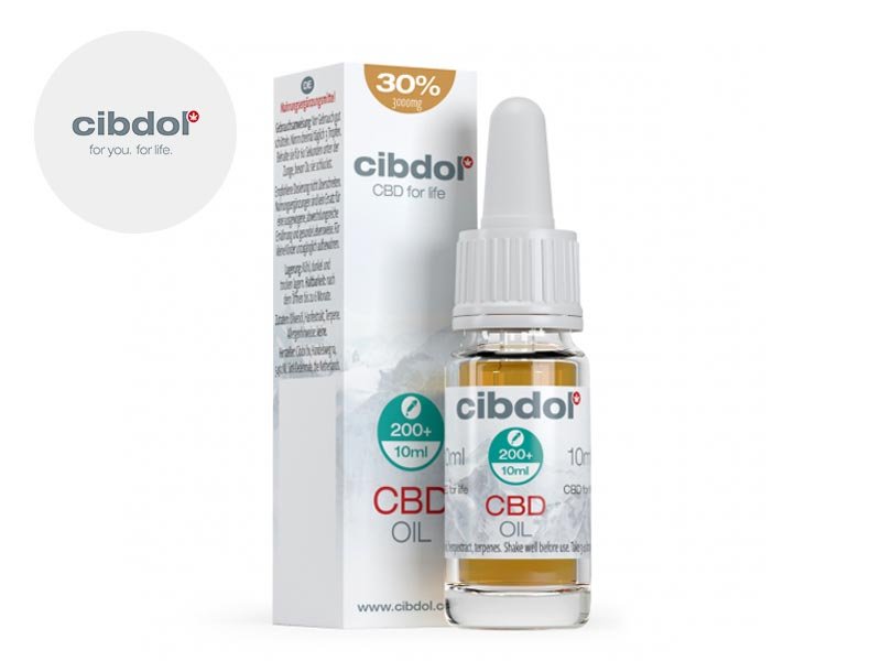 Olio CBD 30% bio (10ml) - Cibdol