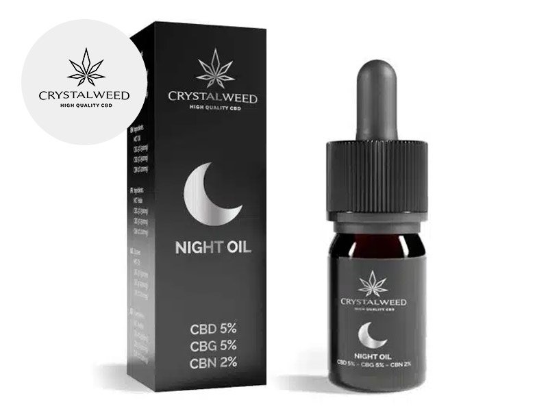 Olio CBD Night (10ml) - Crystal Weed
