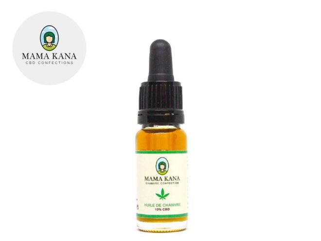 Olio CBD 10% bio (10ml) - Mama Kana